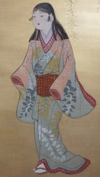 Tale of Genji 1970 gold art