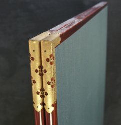 Tale of Genji 1970 gold art