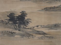 April landscape scroll 1880