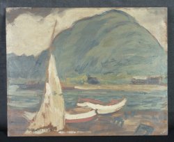 Miyaki oil Yoga 1933