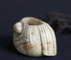 Ox bone Netsuke 1700