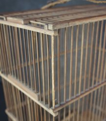 Torikago bird cage 1900