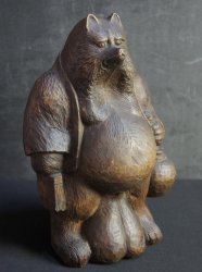 Tanuki Folk Art 1900