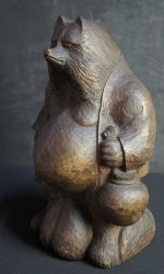 Tanuki Folk Art 1900