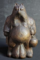 Tanuki Folk Art 1900