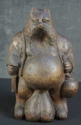 Tanuki Folk Art 1900