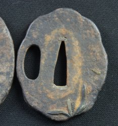 Katana Tsuba 1700 Edo