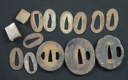 Katana Tsuba 1700 Edo