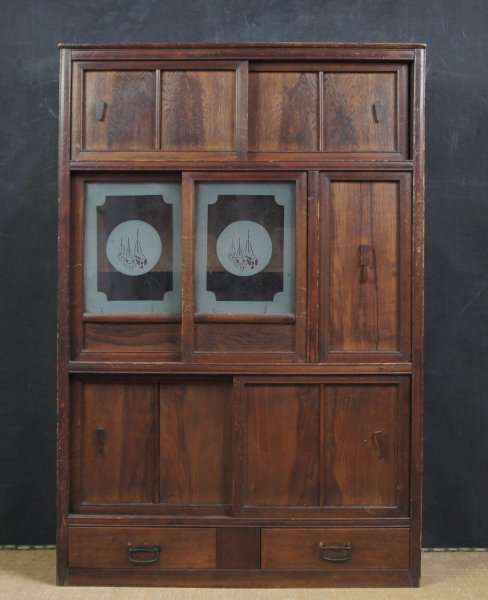 Meiji Chadansu 1880 cabinet