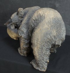 Ainu Kuma bear 1970