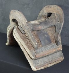 Antique saddle 1800