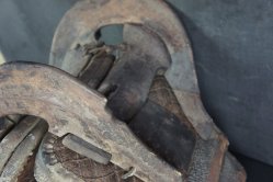 Antique saddle 1800