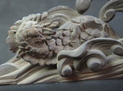 Dragon Ryu carving 1850