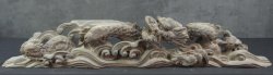 Dragon Ryu carving 1850