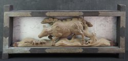 Antique temple Ushi 1800