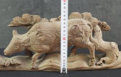Antique temple Ushi 1800