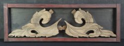 Buddhist scrolls sculpture 1800