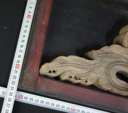 Buddhist scrolls sculpture 1800