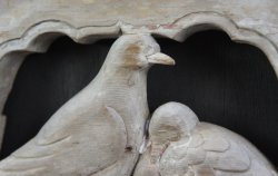 Antique Hato 1800 Miya-Daiku