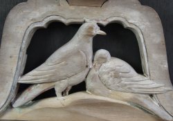 Antique Hato 1800 Miya-Daiku