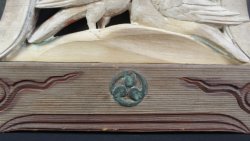 Antique Hato 1800 Miya-Daiku