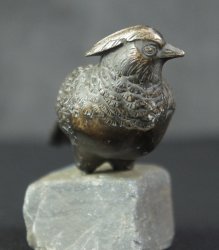 Bird sculpture 1900 Bunchin