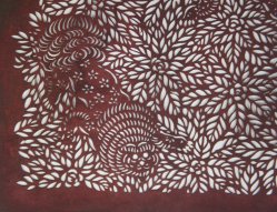 Katagami art 1900 stencil