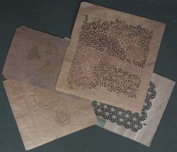 Katagami art 1900 stencil