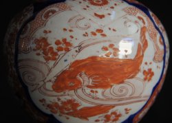 Koi carp Ko-Imari 1870