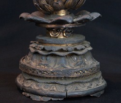 Jisobosatsu Buddhist wood sculpture 1700s
