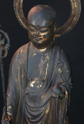 Jisobosatsu Buddhist wood sculpture 1700s