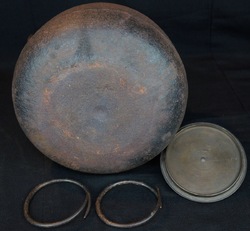 Marugama iron kettle 1900