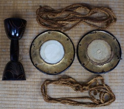 Noh theater drum 1890s