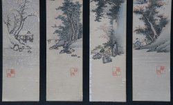 4 season Zen watercolor 1900