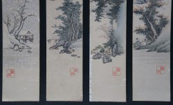 4 season Zen watercolor 1900