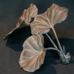 Hasu lotus sculpture 1880s