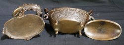 Antique Meiji Koro 1880