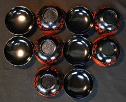 Sakura bowls 1950s
