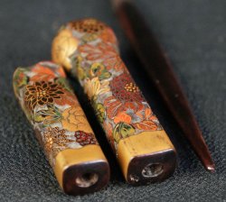 Oiran lacquered jewelry 1700s