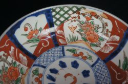 Imari-Domburi plate 1890s