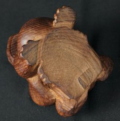 Wood Kairu frog 1900