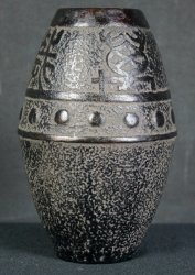 Hana-Kago iron vase 1950s