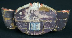 Tenjin wood carving 1800