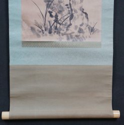 Sumi-e floral 1800s