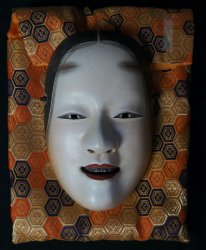 Noh theater mask 1900