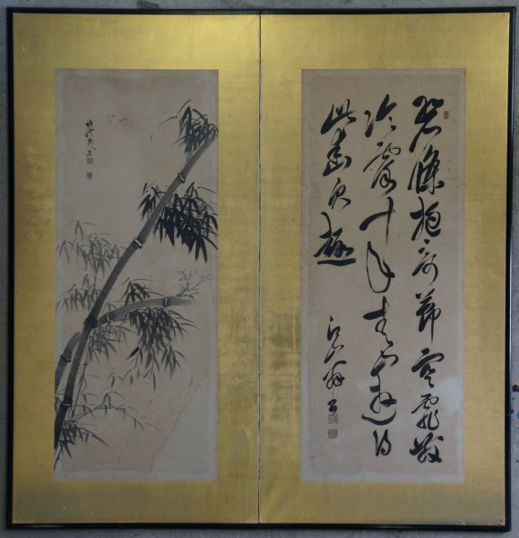 Sumi ink master 1880s