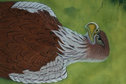 Eagle painting 1980s