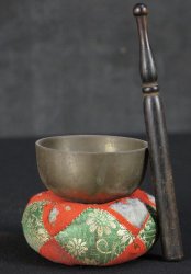 Chanting Buddhist bell 1950