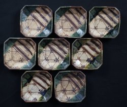 Oribe Sushi plate 1800s