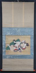 Shunga scroll Kakejiku 1800